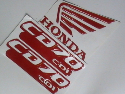 Honda Motorcycle Stickers