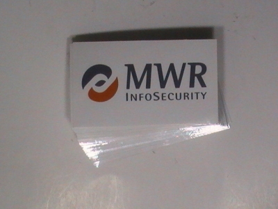 Business Card Stickers