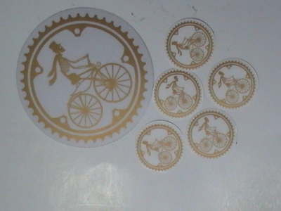 Carbon Wheel Stickers