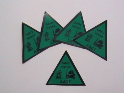 Oval Truck Stickers