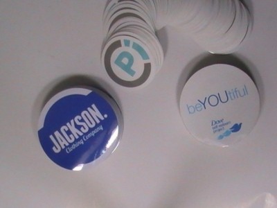 Round Waterproof Stickers
