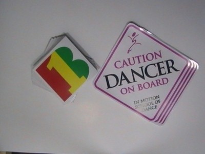 Square Wholesale Stickers