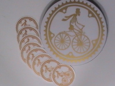 Round Clear Vinyl Stickers