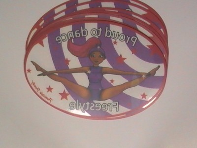 Oval Clear Vinyl Stickers