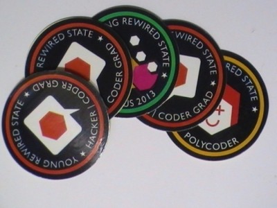 Hexogen Band Stickers