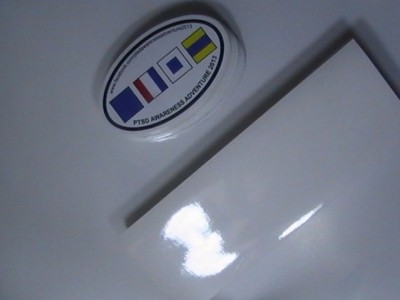 Oval Bike Stickers