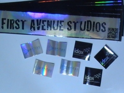 Personalized Foil Stickers