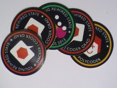 Round Bike Stickers