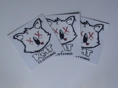 Octagon Labels Stickers