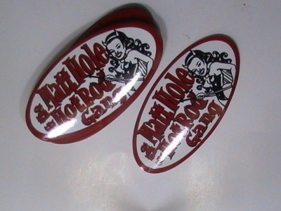 Oval Laptop Stickers