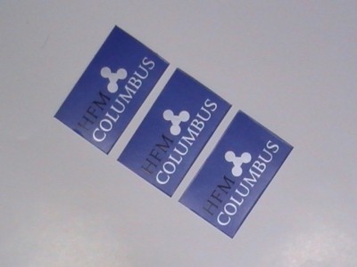 Die Cut Business Stickers