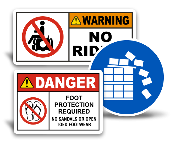 Custom funny warning labels