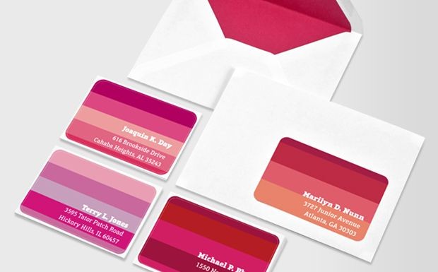 Rectangular Business Labels