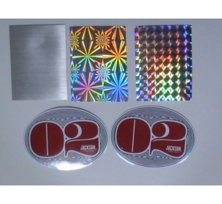 Hexogen Foil Stickers
