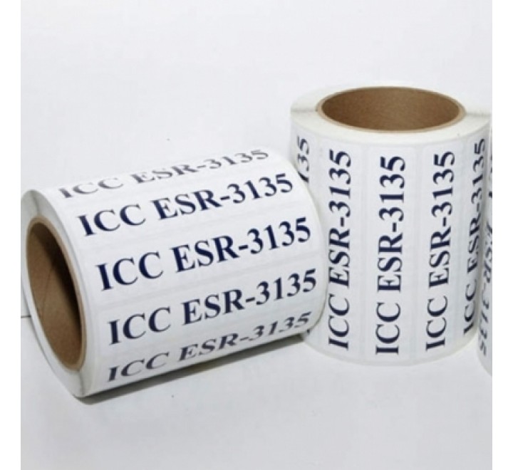 Rectangular Roll Stickers