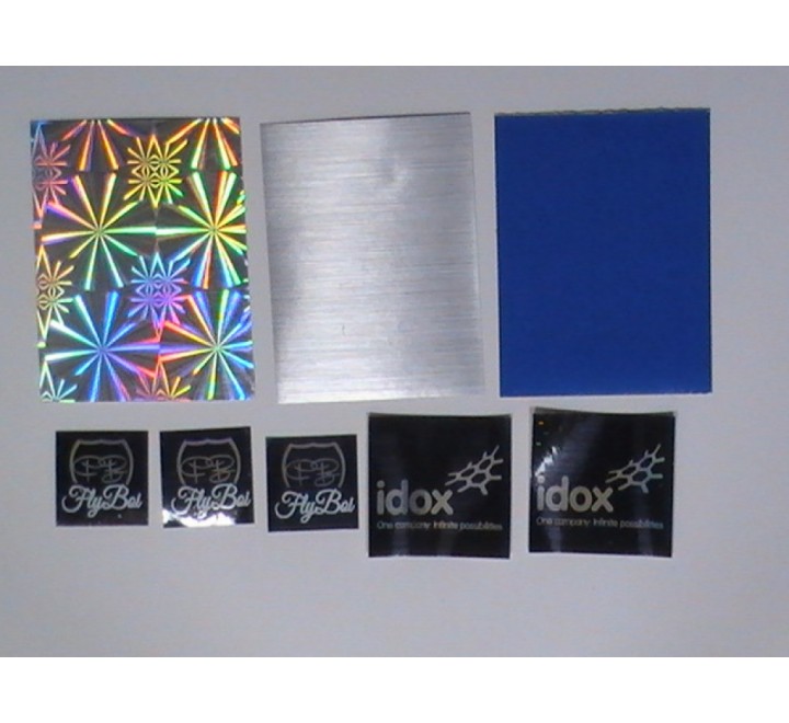 Hexogen Metallic Stickers