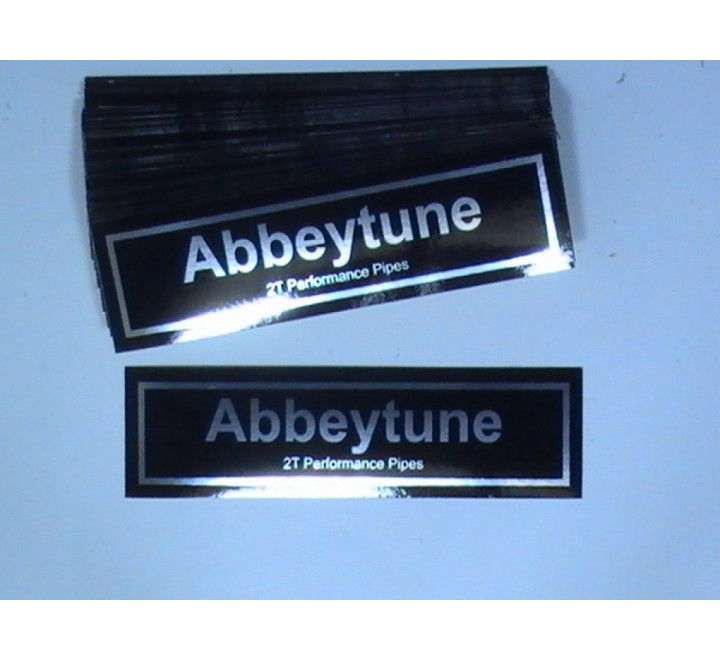 Rectangular Metallic Stickers