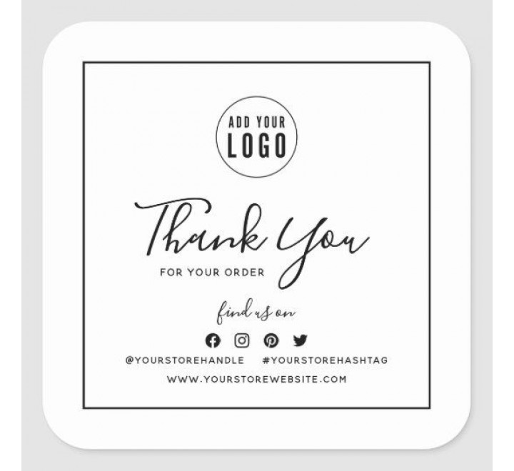Square Business Labels Square Business Labels