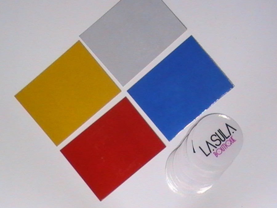 Square Packging Stickers