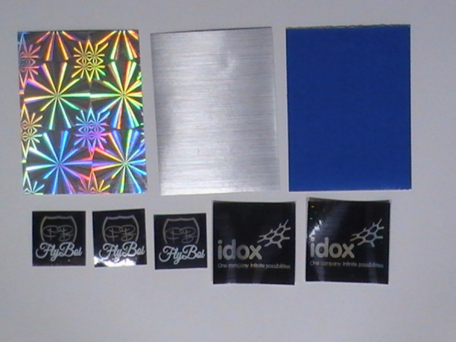 Hexogen Metallic Stickers