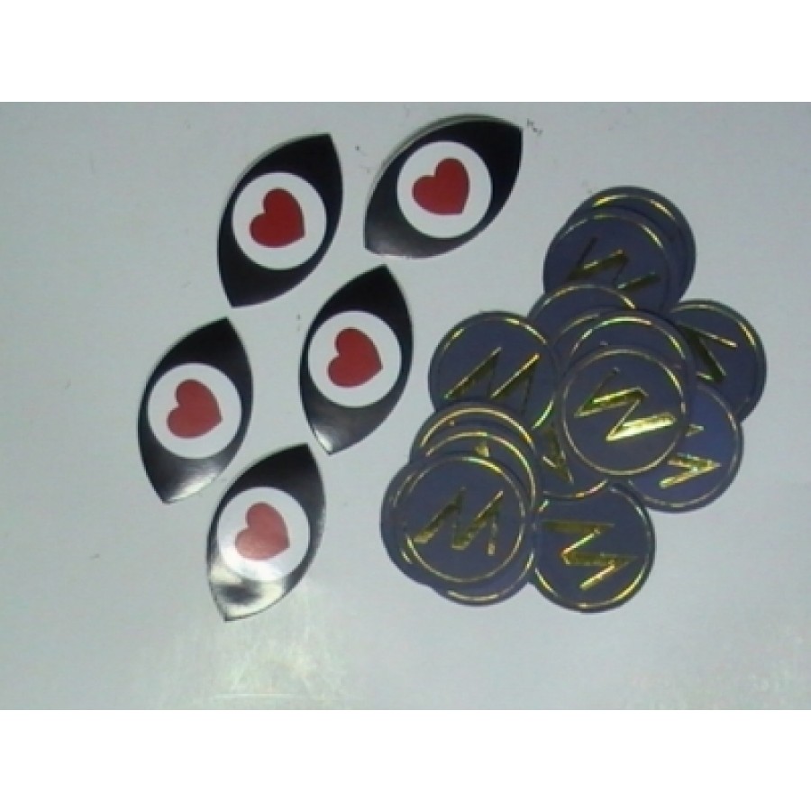 Hexogen Wedding Stickers