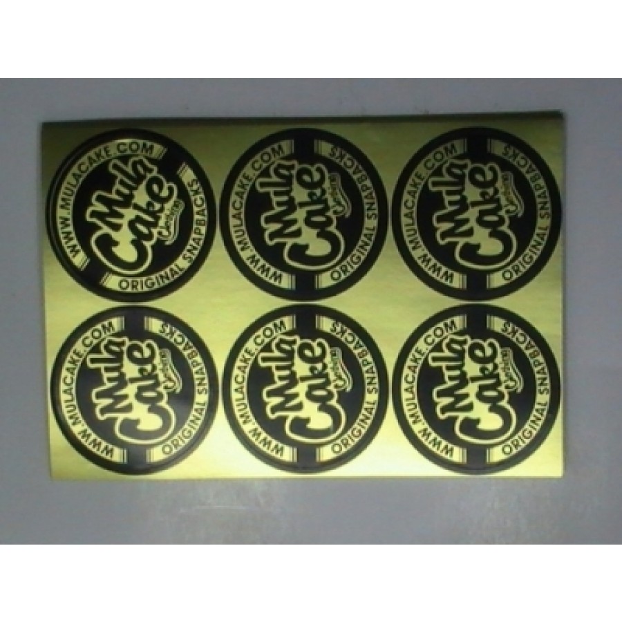 Octagon Wedding Stickers