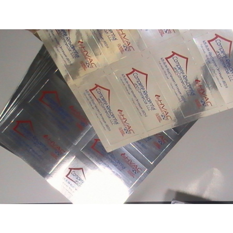 Die Cut Foil Stickers