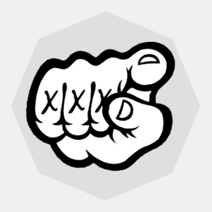 Octagon Clear Vinyl Stickers