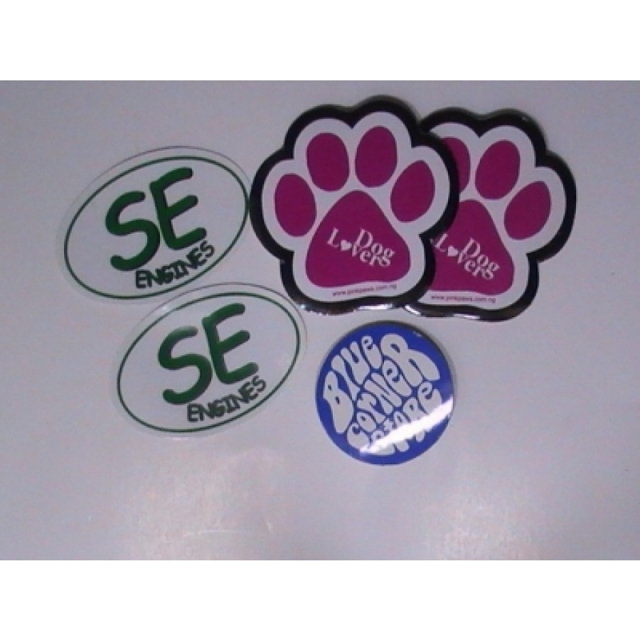 Octagon Auto Stickers