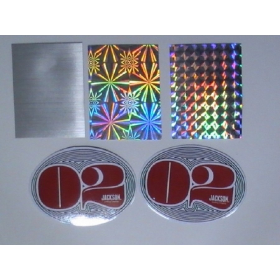 Hexogen Foil Stickers