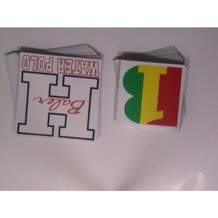 Square Helmet Stickers