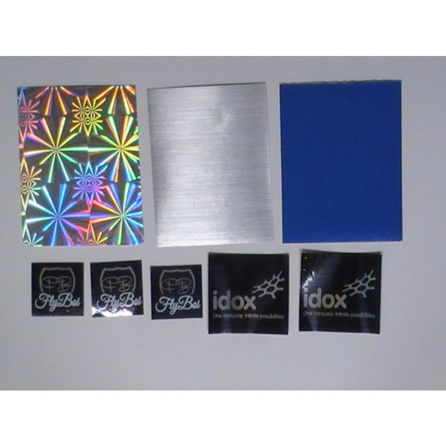 Hexogen Metallic Stickers