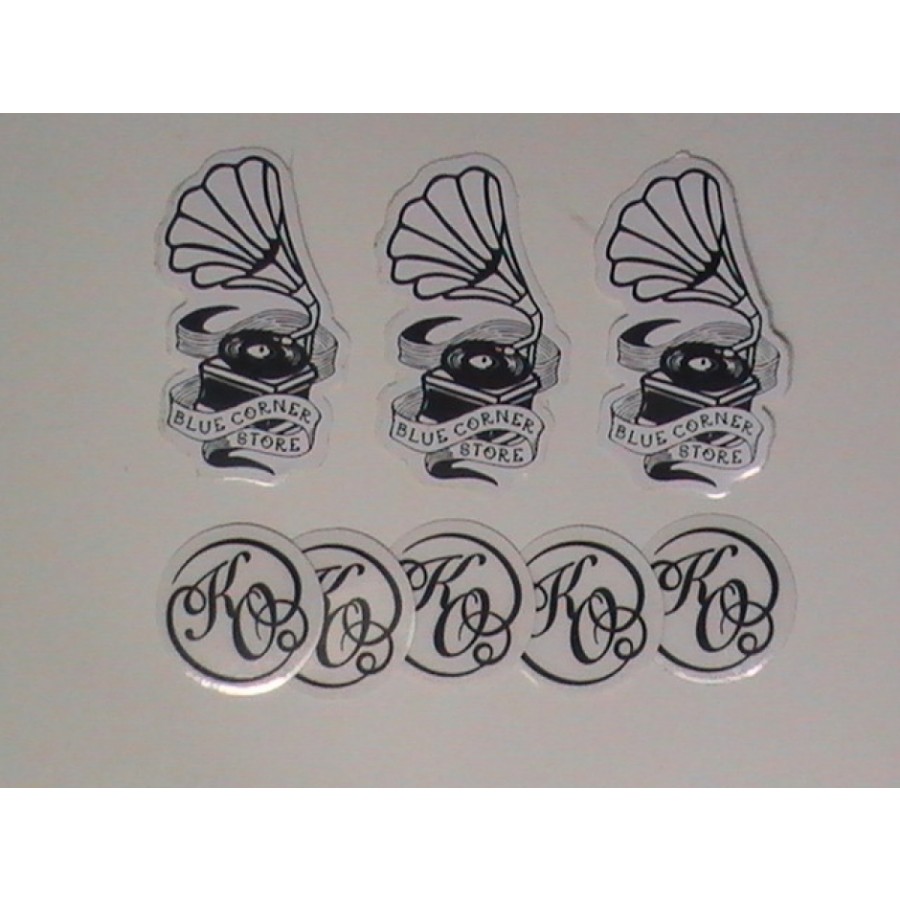 Die Cut Band Stickers