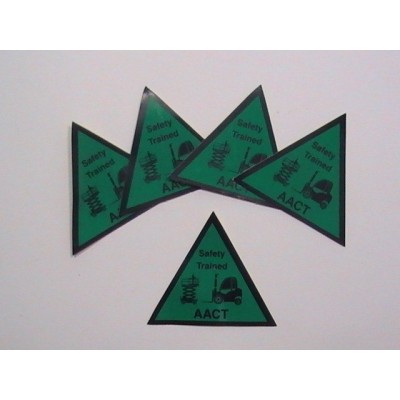 Oval Truck Stickers