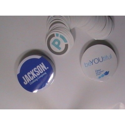 Round Waterproof Stickers