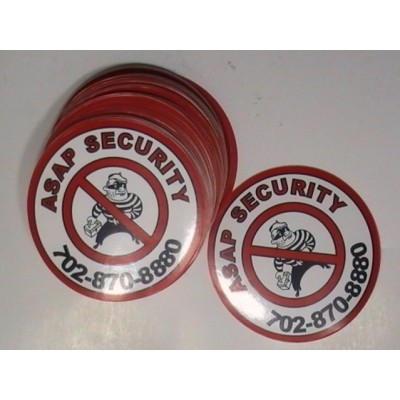 Round Wedding Stickers