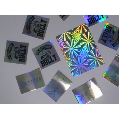 Custom Metallic Stickers
