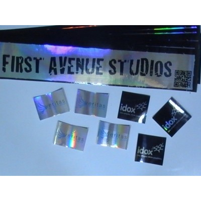 Personalized Foil Stickers