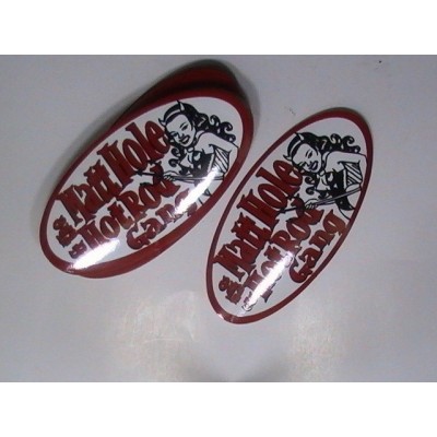 Oval Laptop Stickers