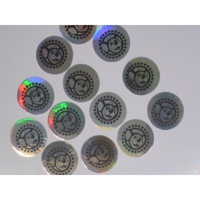 Round Laptop Stickers