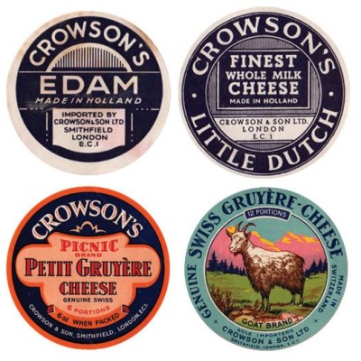 Round Cheese Labels