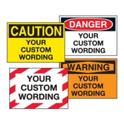 Custom Warning Labels
