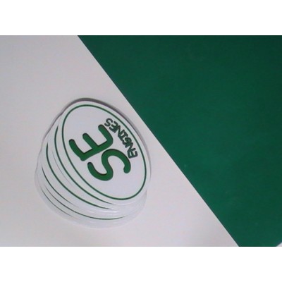 Oval Packging Stickers