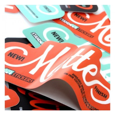 Die Cut vinyl stickers