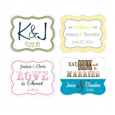 Die Cut Waterproof Labels