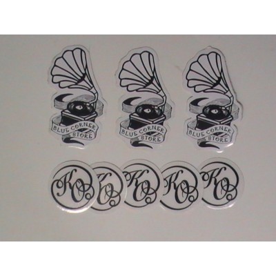 Die Cut Band Stickers