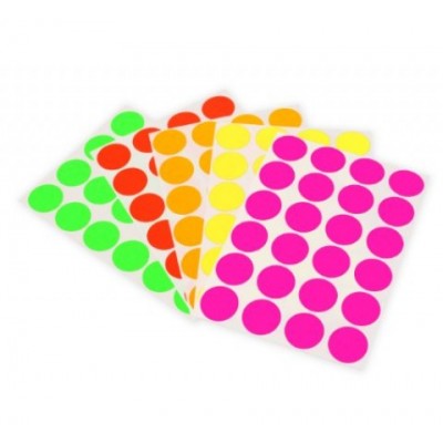 Round Fluorescent Labels
