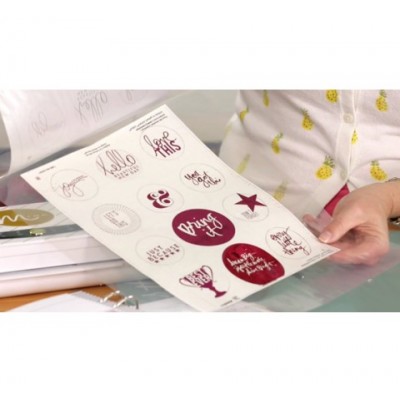 Round Foiled Labels