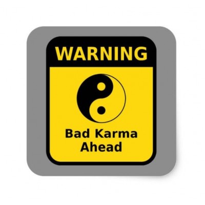 Square funny warning labels