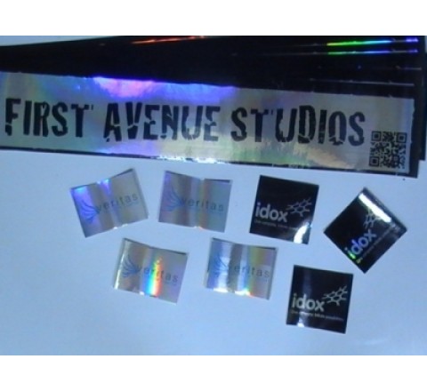 Personalized Foil Stickers